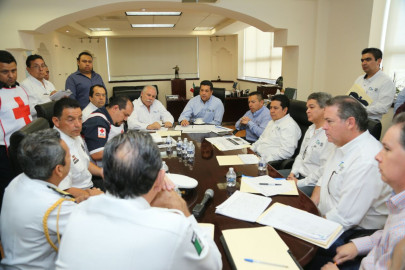 Preside Gobernador reunión de trabajo previo al inicio del periodo vacacional