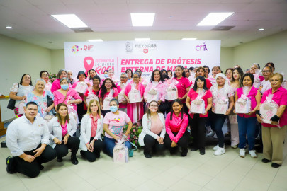 Mejora DIF Reynosa calidad de vida de mujeres en la lucha contra el cáncer de mama