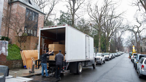 Mudanza de los Obama de la Casa Blanca