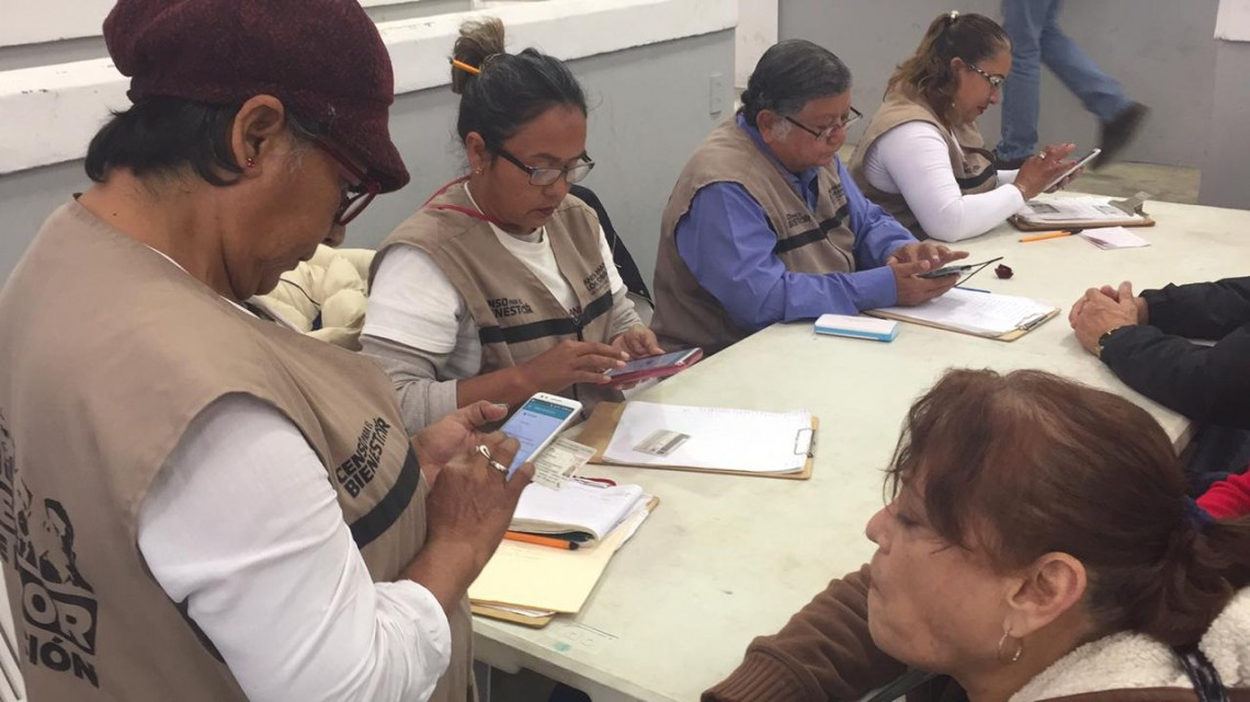 Inicia afiliación de jóvenes y adultos mayores al Censo para el Bienestar