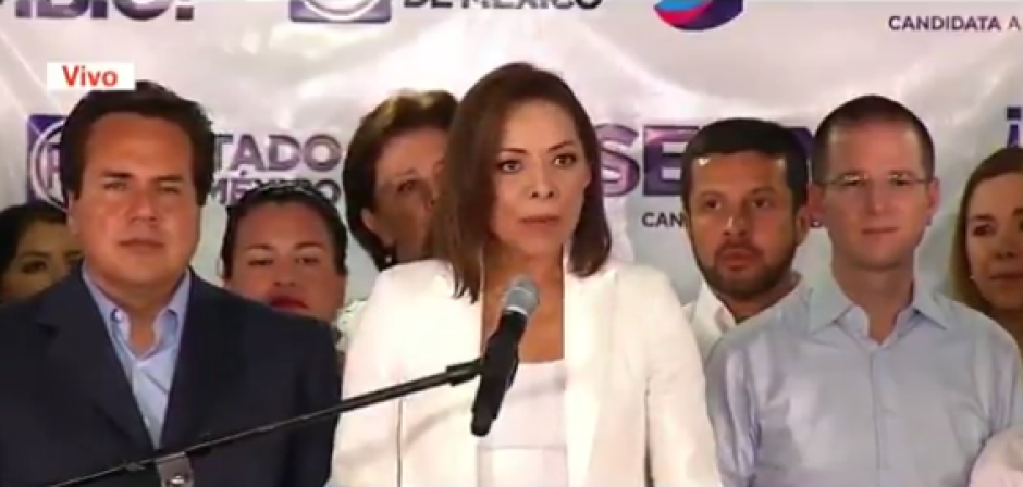 Reconoce Josefina derrota en Edomex