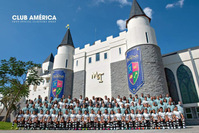 Una "fantasía" la foto oficial del América para Clausura 2023