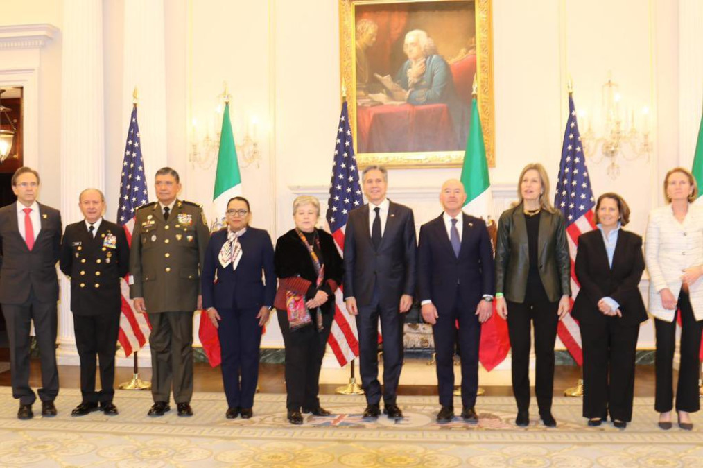 Sostiene delegación mexicana segundo encuentro de primer nivel en EU por migración