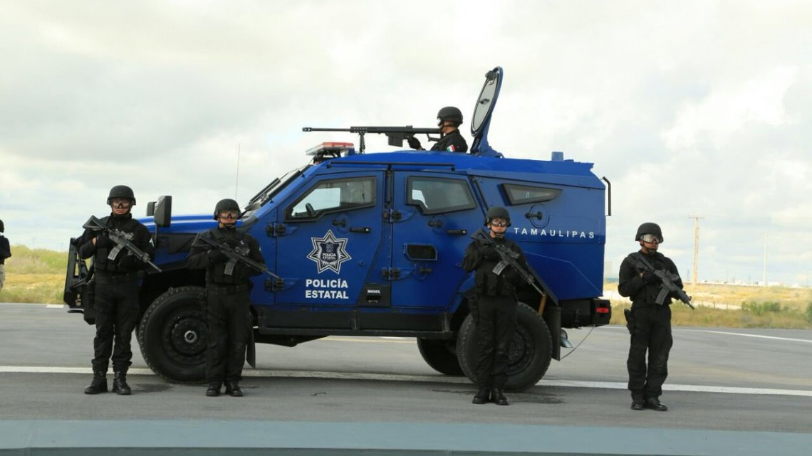 Entrega Gobierno del estado unidades TPV Sandcat