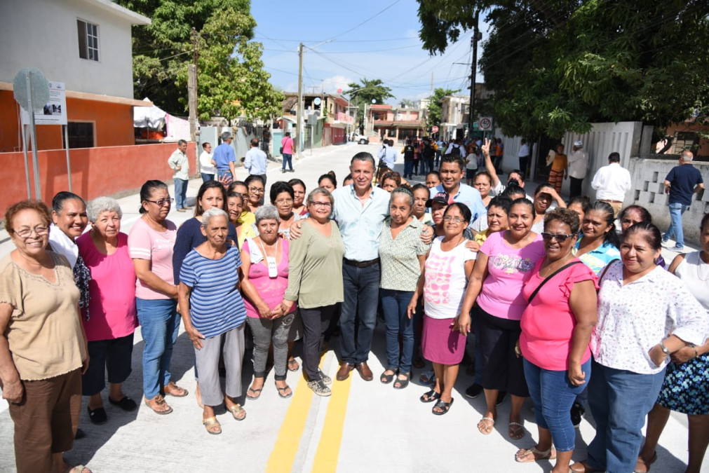 Mantiene Tampico acciones en obras de pavimentación
