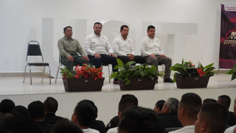 Reciben elementos de Guardia Estatal Curso de Readiestramiento