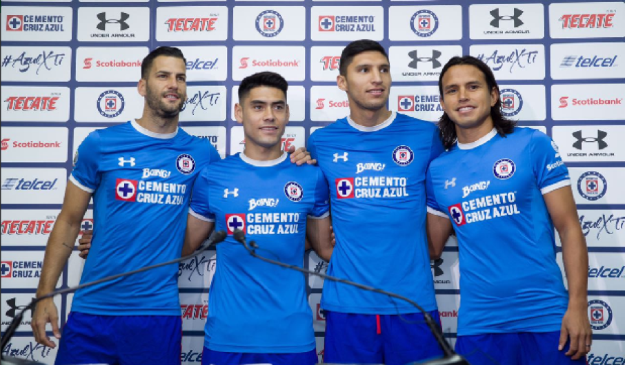Cruz Azul presume sus nuevos refuerzos