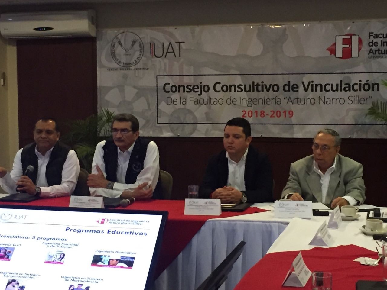 Encabeza rector de la UAT el Consejo Consultivo de Vinculación