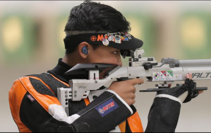 Edson Ramírez gana en tiro deportivo en Santiago 2023