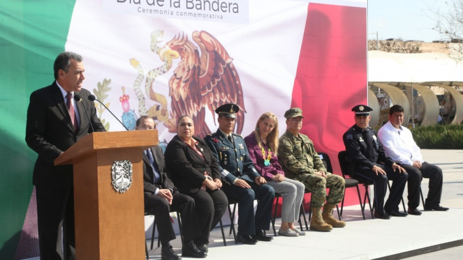 Conmemoración del 197 aniversario de la Bandera de México