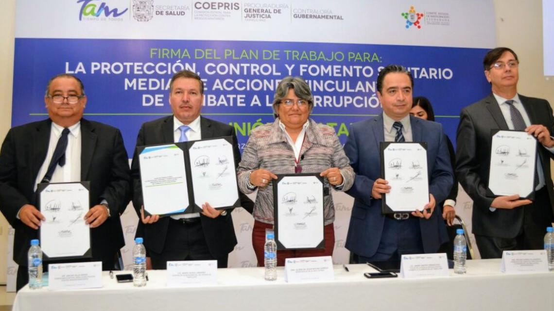 Se suma Salud al combate de la corrupción en Tamaulipas