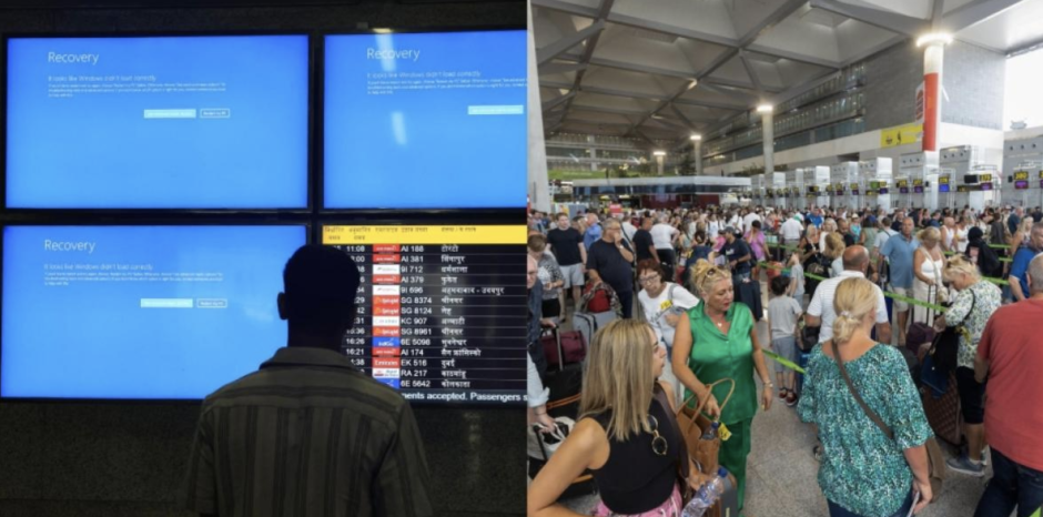 Caída mundial de sistemas informáticos debido a un fallo de Microsoft