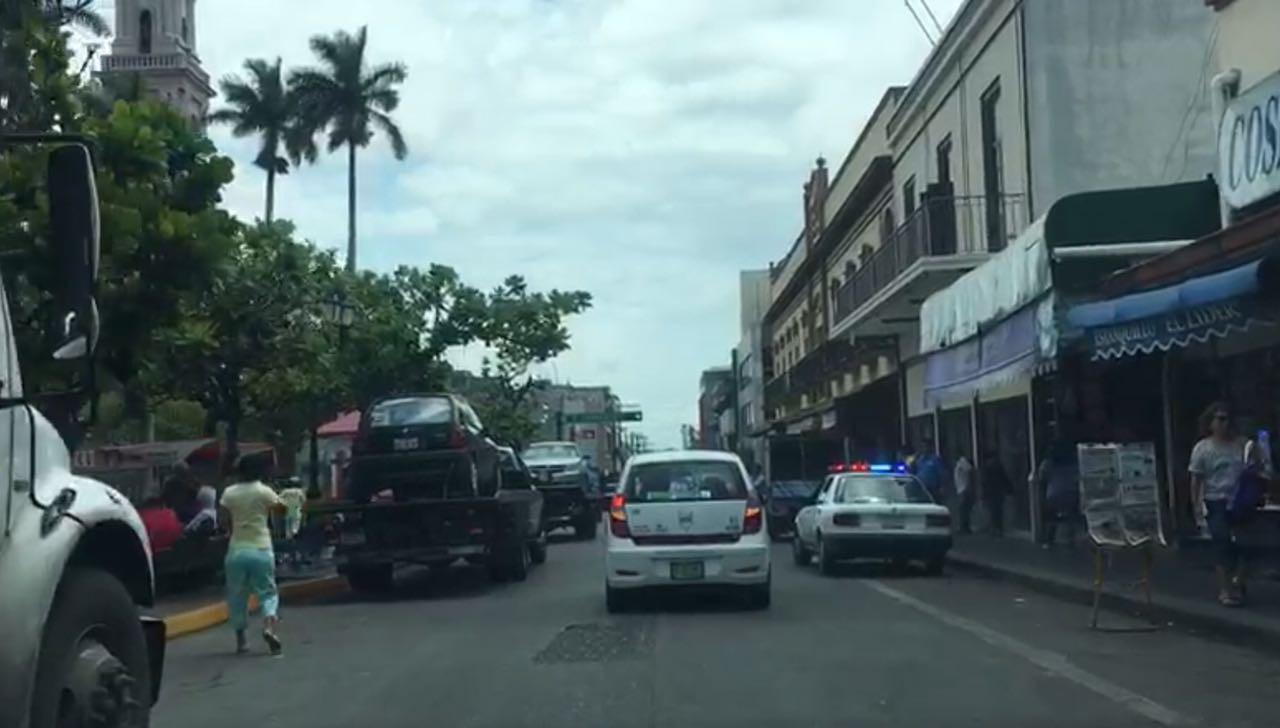 Operativo grúa en Tampico causa molestia en automovilistas