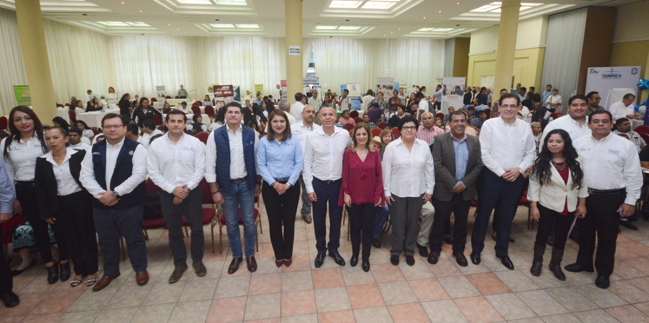 Efectúan en Tampico Feria del Empleo para Adultos Mayores y Discapacidad