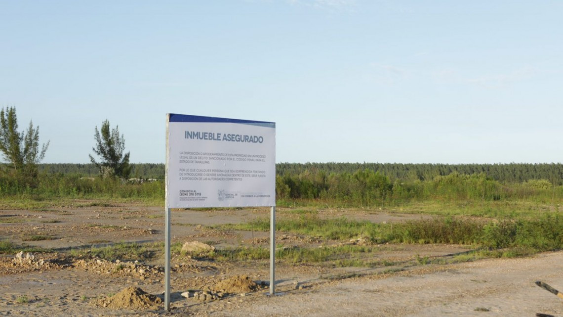 Asegura Gobierno de Tamaulipas predio por el que se acusa de peculado a Eugenio 