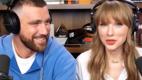 Taylor Swift y Travis Kelce rompen récord Guinness con el podcast más visto