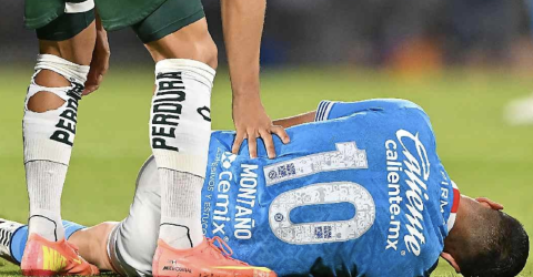 Grave lesión deja a Andrés Montaño fuera el resto del 2025