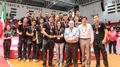 México se cuelga medalla de bronce en Copa Panamericana de Voleibol