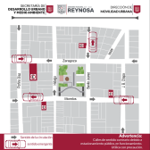 Ordena Ayuntamiento de Reynosa vialidades del Centro para acceder a estacionamientos