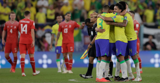 Notigape Qatar 2022 Brasil Vence Por La Mínima A Suiza Y Se Clasifica A Octavos De Final 6844