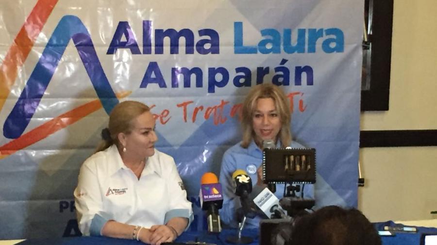 Alma Laura Amparan, inicia campaña en busca de la reelección