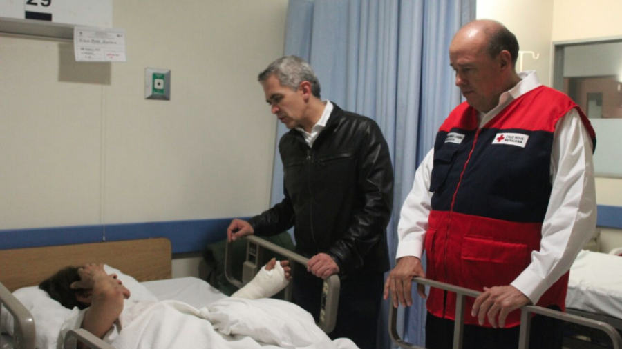 395 personas hospitalizadas tras sismo