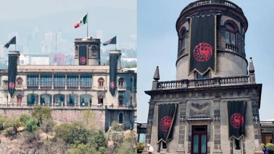 INAH no autorizó publicidad de House of the Dragon en Castillo de Chapultepec, tomará acciones legales
