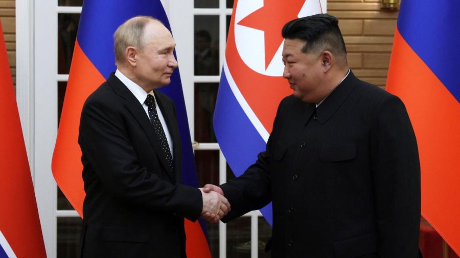 Rusia y Corea del Norte firman un acuerdo de colaboración contra ataques 