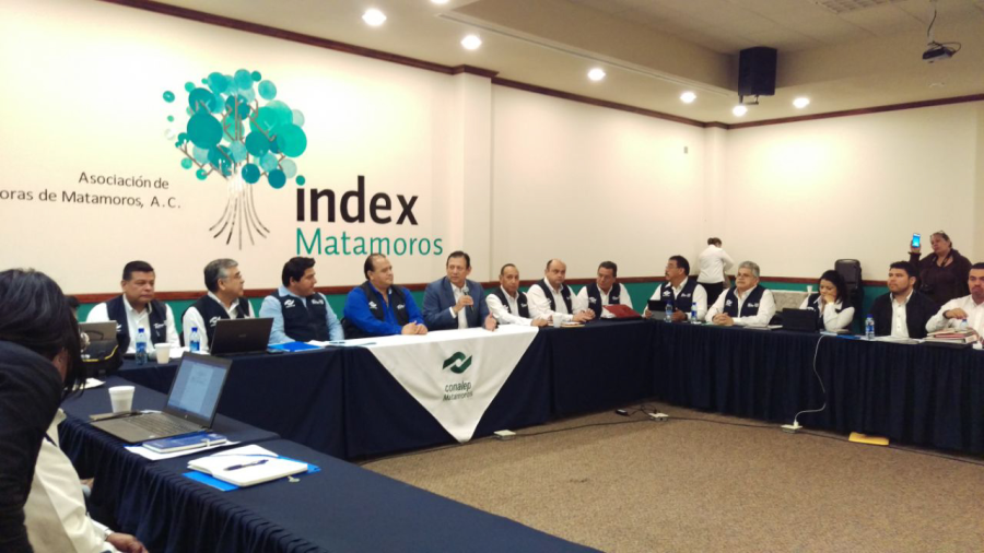 Realizan firma de convenio entre INDEX Matamoros y Conalep Tamaulipas