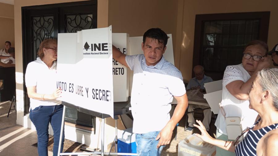 Molestia entre votantes de Matamoros por abrir tarde casillas electorales
