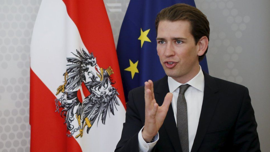 Canciller de Austria apoya planes de Trump del muro fronterizo