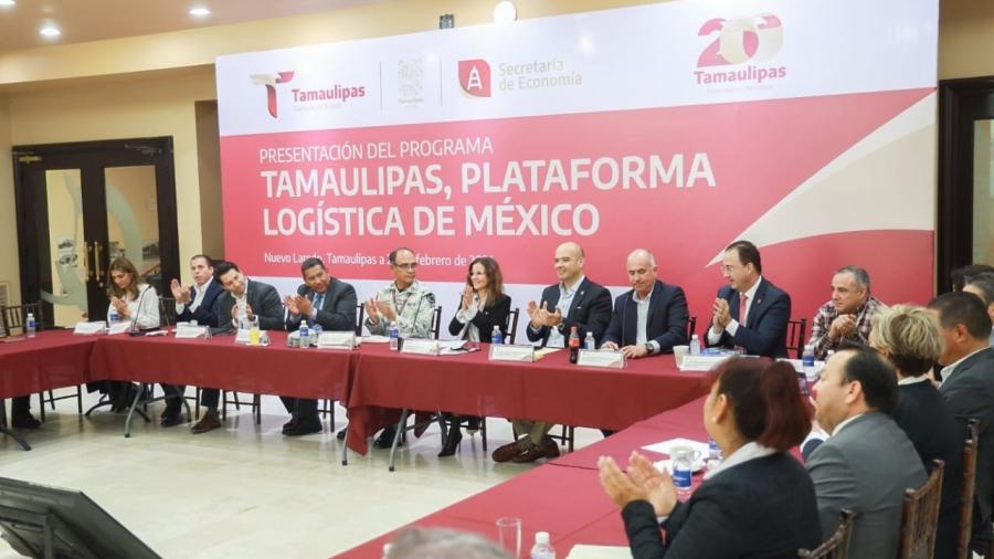 Presentan programa “Tamaulipas, Plataforma Logística de México”