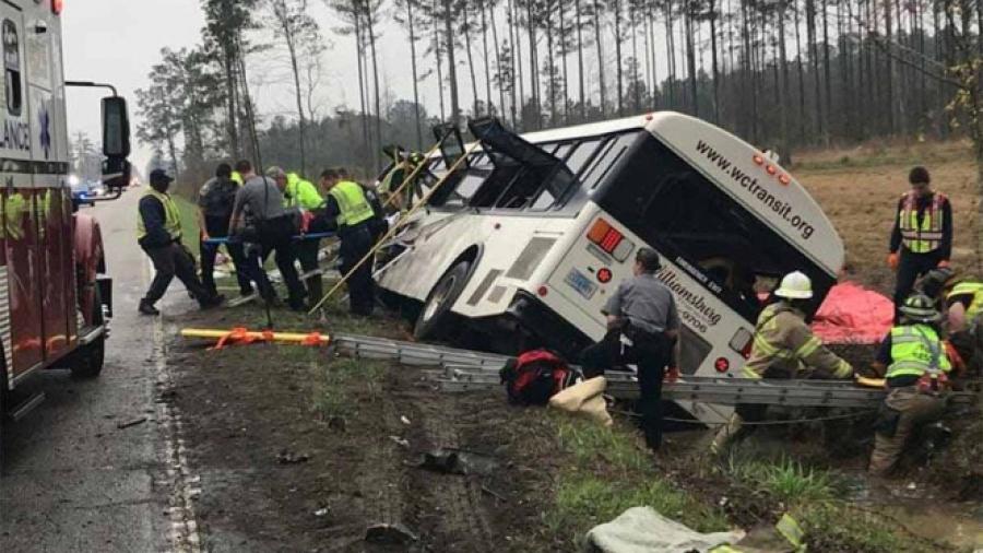 NotiGAPE 22 heridos tras accidente en Carolina del Sur