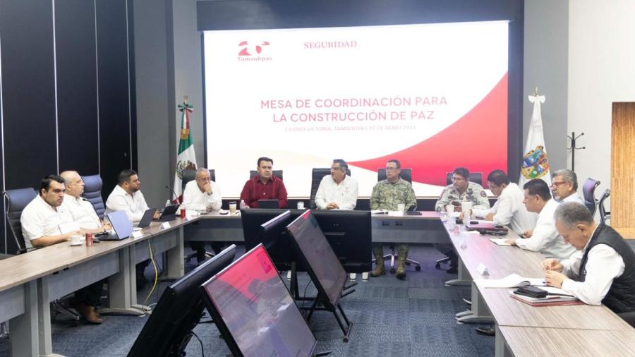 Instalarán Centros de Mandos Regionales de Seguridad para el proceso electoral de Tamaulipas 