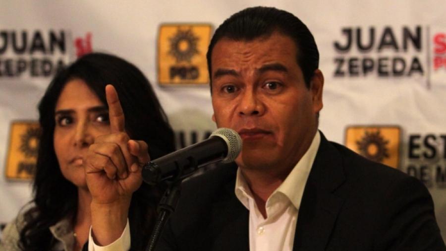 Juan Zepeda irá por la presidencia del PRD