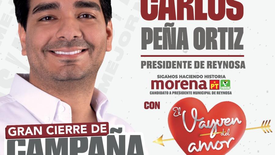 ¡Únete a la Gran Celebración del Triunfo Electoral de Carlos Peña Ortiz!