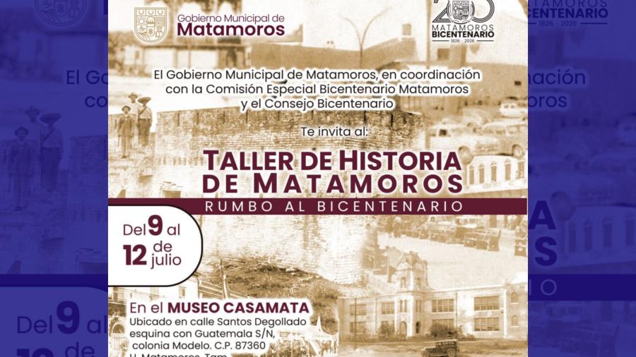 Invitan a Taller 'Rumbo al Bicentenario'