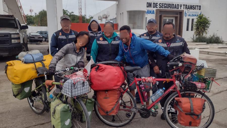 Guardia Estatal de Apoyo Carretero continúa brindando seguridad a viajeros japoneses