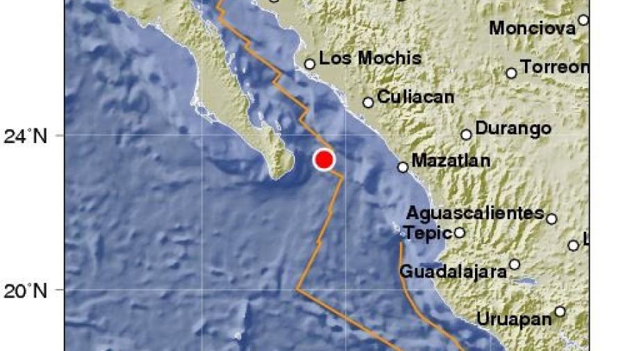 Un sismo de 5.2 grados sorprendió a Culiacán