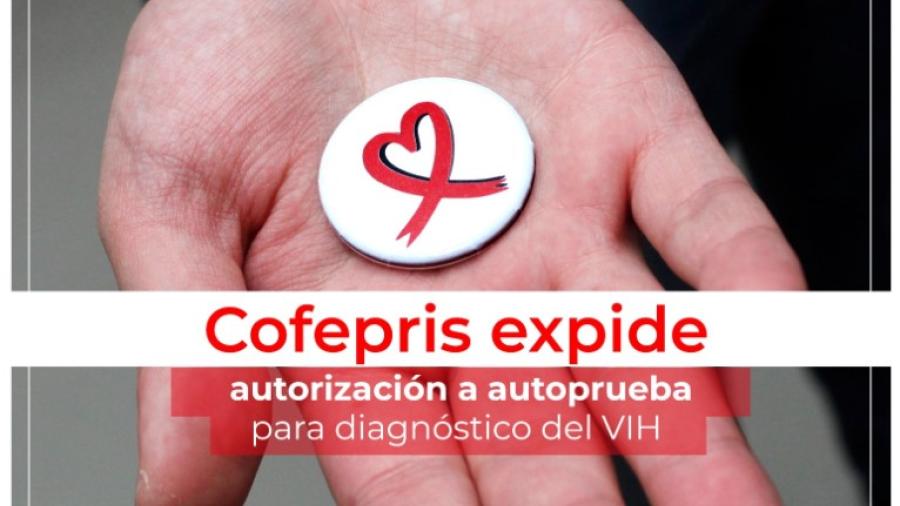 Cofepris autoriza autoprueba para diagnóstico de VIH