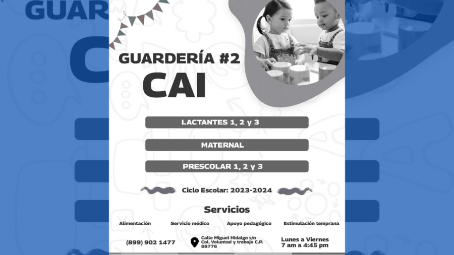 DIF Reynosa brinda diferentes servicios en Guardería #2