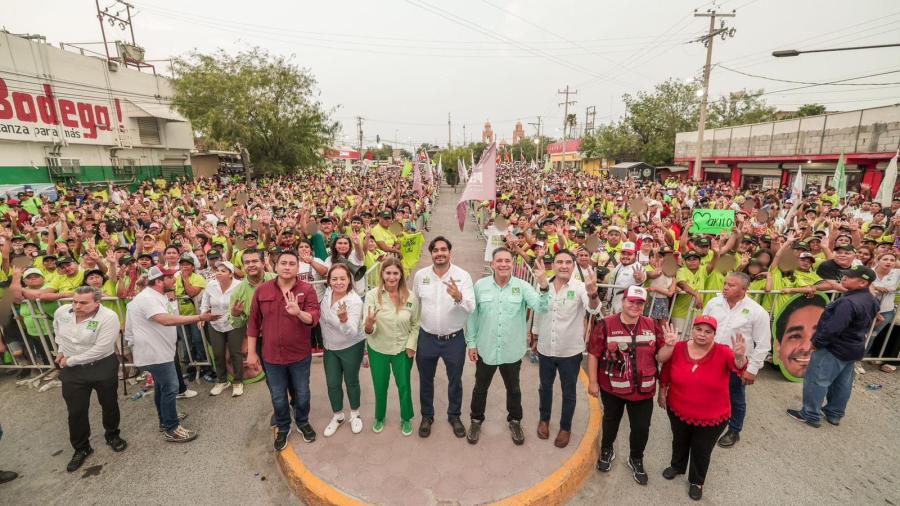 Con Paso Firme a la Victoria, Carlos Peña Ortiz, Maki Ortiz y Eugenio Hernández Lideran un Cierre de Campaña Histórico en Reynosa